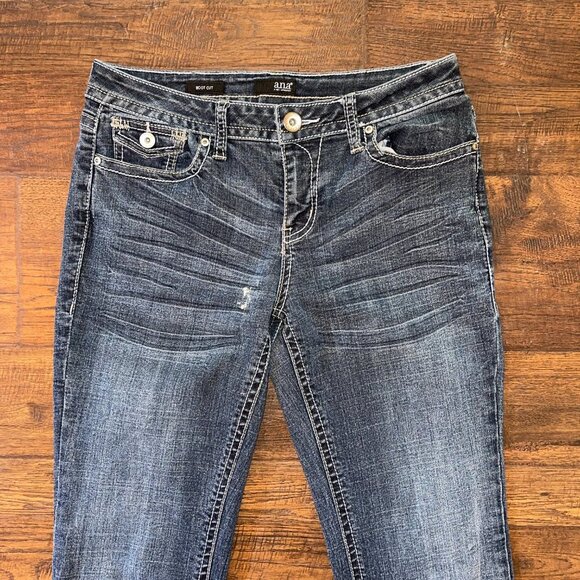 A.n.a Mid Rise Bootcut Jeans - Picture 3 of 5
